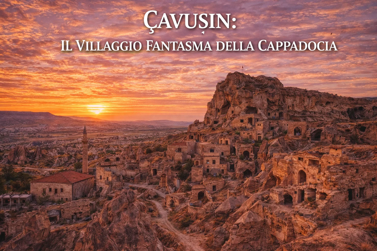 Çavuşin: Il Villaggio Fantasma della Cappadocia