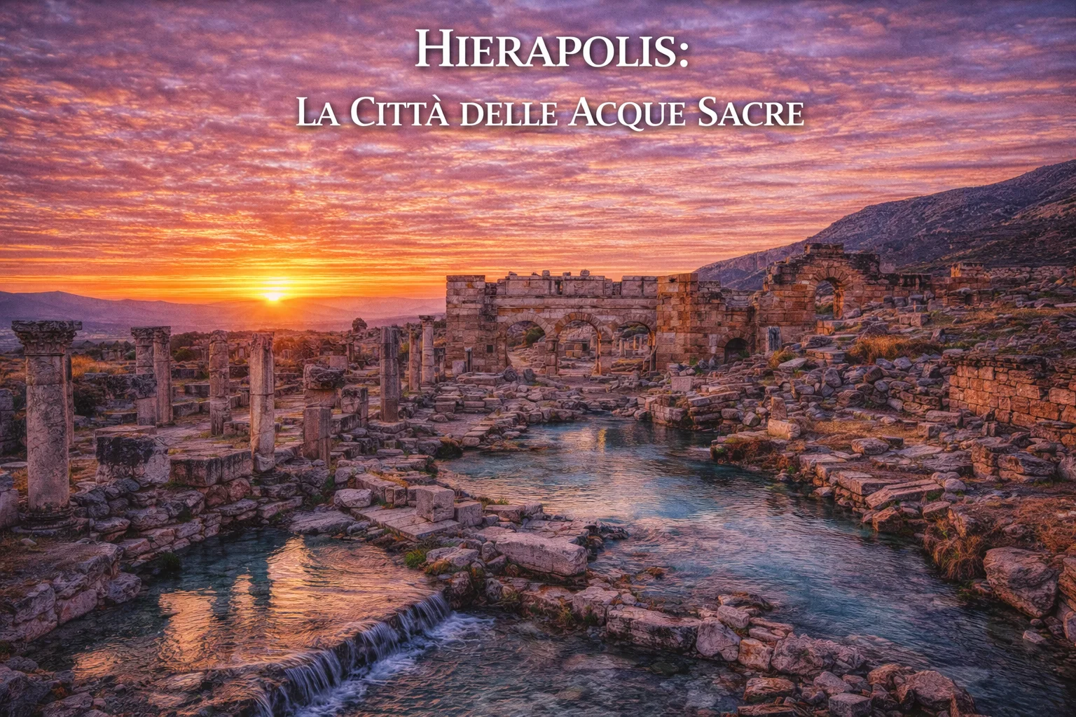 Hierapolis: La Città delle Acque Sacre