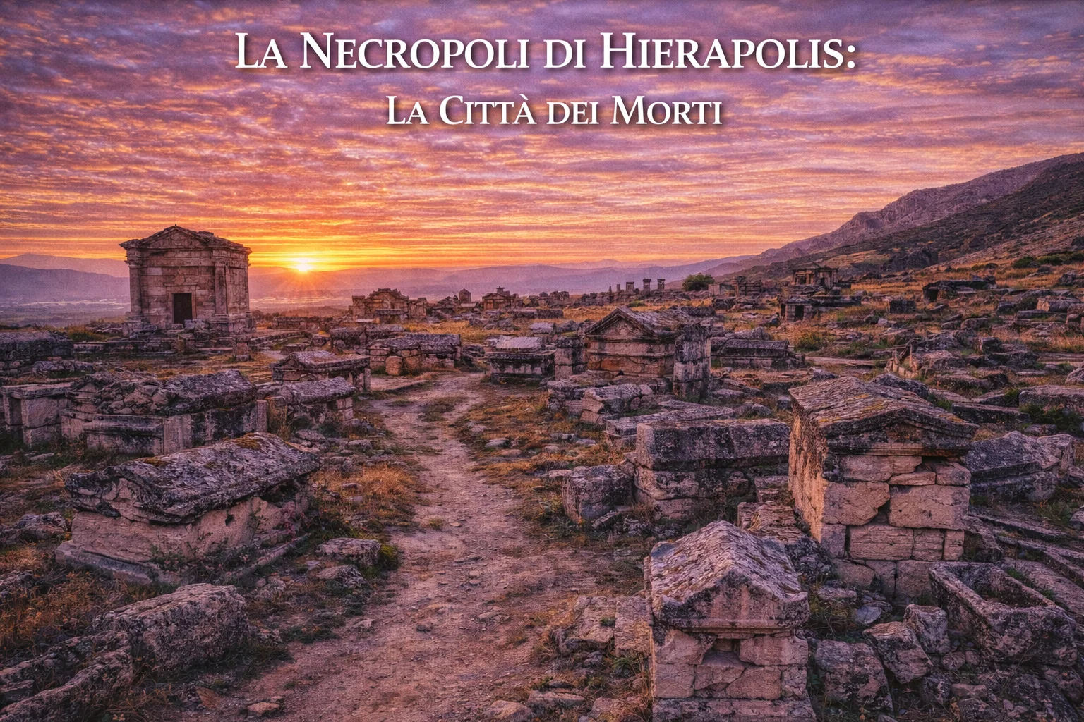 La Necropoli di Hierapolis: La Città dei Morti