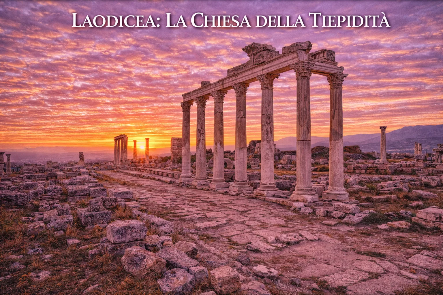 Laodicea: La Chiesa della Tiepidità