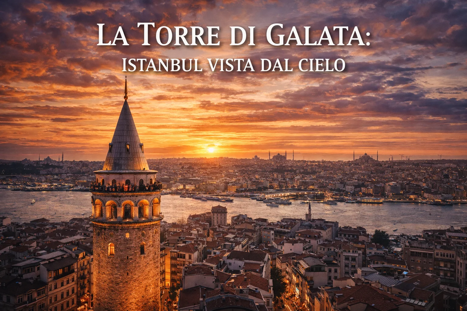 La Torre di Galata: Istanbul Vista dal Cielo