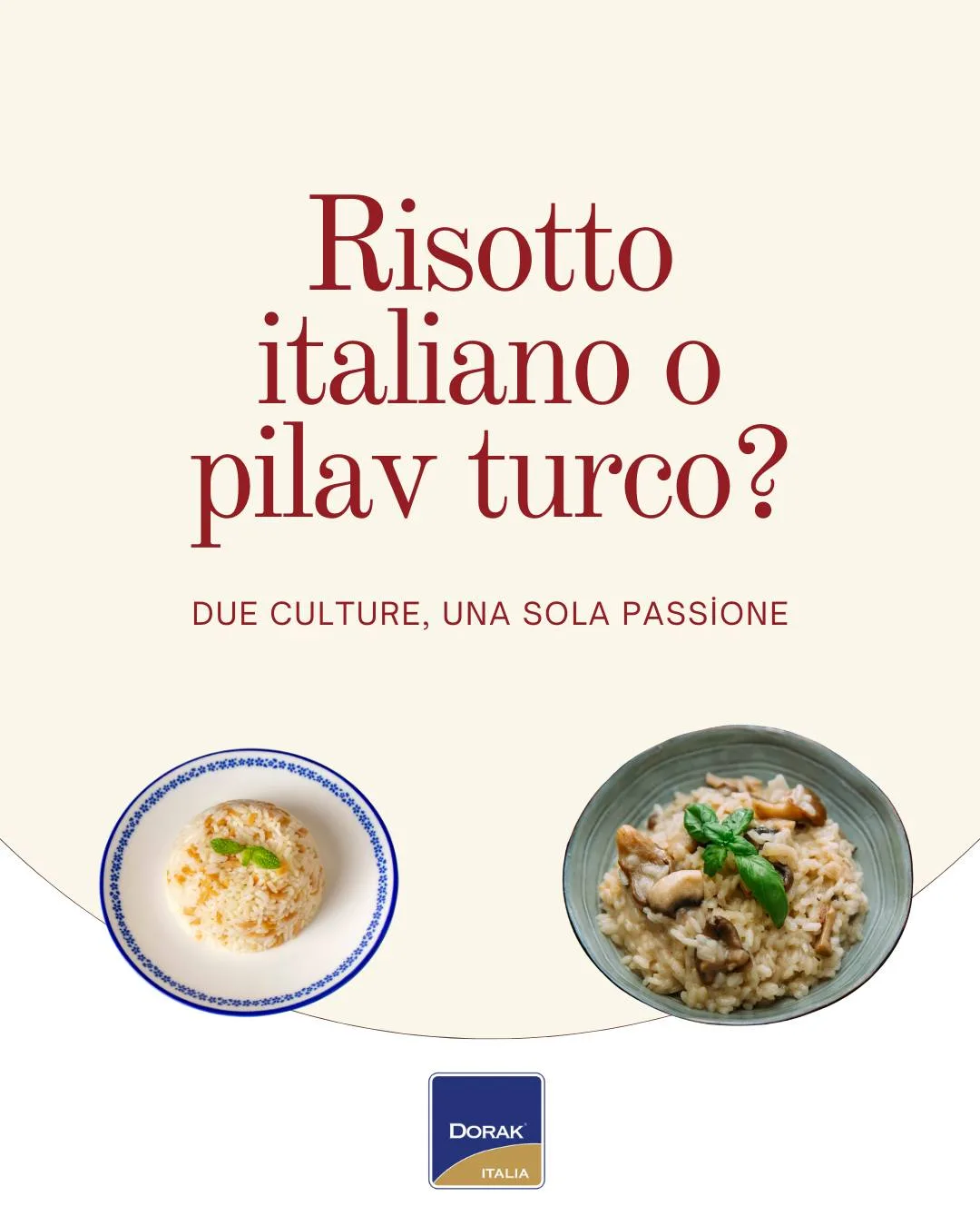 Risotto e Pilav: l'eleganza del riso in due tradizioni mediterranee
